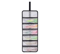 Genérico Envolvente de Almacenamiento de señores: de pv PVC Plegable, Rollo de Organizador de múltiples Ranuras | de protección de Tackle compacta, Envoltura del portavasos para el Uso de Via