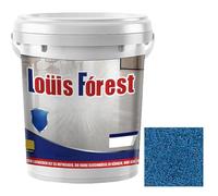 Genérico Epoxy Colored Sand Floor Paint, Louis Forest Epoxy Floor Paint, High-Gloss Marble Effect Floors Coating, Non-Slip, Waterproof, Suit for Multiple Surfaces (1kg / dark blue)