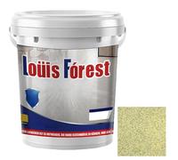 Genérico Epoxy Colored Sand Floor Paint, Louis Forest Epoxy Floor Paint, High-Gloss Marble Effect Floors Coating, Non-Slip, Waterproof, Suit for Multiple Surfaces (1kg / yellow)