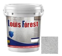 Genérico Epoxy Colored Sand Floor Paint, Louis Forest Epoxy Floor Paint, High-Gloss Marble Effect Floors Coating, Non-Slip, Waterproof, Suit for Multiple Surfaces (1kg / Light gray)