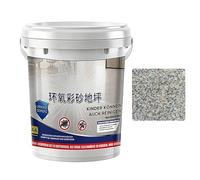 Genérico Epoxy Floor Paint, High Gloss Coating, Self Leveling Finish, Epoxy Sand Concrete Paint, Sturdy Floor Protection Coating for Indoor Outdoor Shower Room Garage Building Home Dorm