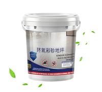 Genérico Epoxy Sand Floor Paint - 13x13x13cm Quick Drying High-Gloss Self-Leveling Coating | Epoxy Colored Sand Floor Paint | For House Home Dorm Apartment Indoor Shower Room Garage Concrete Building