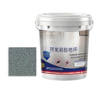 Genérico Epoxy Sand Floor Paint, 500ml Quick Dry Self-Leveling High-Gloss Coating for Concrete, Tile, Marble, Sturdy Indoor Flooring for Home, Garage