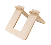 Generico Equilibrio De Bicicletas: Soporte De Pantalla De Madera, Scooter Portátil | Base De Almacenamiento Desmontable Con Ranura Lisa, Solución De Aparcamiento Robusta Para Niños En Bicicleta Para