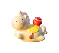 Genérico Equine - Festive Statuette for Decoration | Solid Composite Resin with Vibrant Colorful Finishes & Golden Mythical Features for Vehicles, Bistros, Libraries and Nightstands Celebration