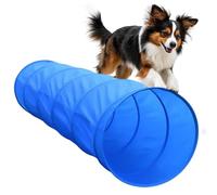 Genérico Equipo de Agilidad para Perros: Kit de Entrenamiento de obstáculos en de 70,87 Pulgadas, de Recorrido de poliéster ABS, Juego de Pistas de práctica de coordinación de Movimiento al Aire