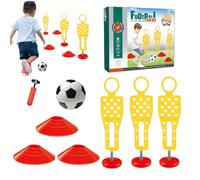 Genérico Equipo de Entrenamiento de Fútbol - Maniquíes de Entrenamiento para Fútbol - Juego Educativo Deportivo Multijugador con Campo de Obstáculos para Uso Interior / Exterior