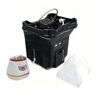 Genérico Equipo de SPA para Cabeza, Lavadero con CirculacióN de Agua Doble Control, con Tanque Agua de 60 L Tanque de Aguas Residuales 20 L, FuncióN de Cromoterapia, para Salones Y Spas (Negro)