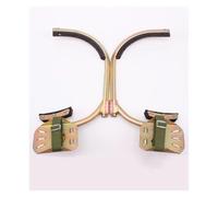 Genérico Equipo for escaladores de linieros, Zapatos for Escalar Postes de Electricidad, Hebillas/Puntas Antideslizantes for electricistas, for Postes de luz y columnas de hormigón.(350mm/13.78in)