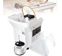 Genérico Equipo SPA JaponéS Capacidad Head SPA Equipment Cama De Champú De Masaje Tanque De Agua 60 L Lavabo para Champú Termostato Inteligente CirculacióN De Agua para Salones Spas