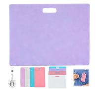 Genérico Erasable Badge Note, Vertical Horizontal Erasable Badge Note, Erasable Badge Buddy, Portable Quick Note Taking Pad for Nurses, Doctors, Dual-Sided Writable, Erasure (1Pcs-h4)