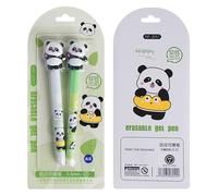 Genérico Erasable Gel Pens, Ergonomic Gel Pens, Comfortable Grip for Writing Tools, 2 Piece Set with Comfortable Grip, Kids School Accessories, Notebook Diary Pen for Office & Scrapbook Use