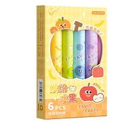 Genérico Erasable Highlighter, Colorful Double Tip Marker, Quick Drying Writing Tool, 5.91 inch Vibrant Stationery Supplies, Accessory For Student Journaling Planner Notes Project Study Task Taking
