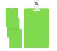 Genérico Erasable Notepad Badge | 4 Pieces Vertical - Mini Pocket Notebook Pad - Nurse Doctor Teacher Student Assistant Manager Office Hotel School Trade Show Library Restaurant