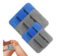 Genérico Eraser de : Limpiador de de Playa amigable para la Piel de 4 Piezas | Removedor portátil para niños, Adultos, Elementos Esenciales de Vacaciones de Viaje, Bolsa de Polvo para Viajes de