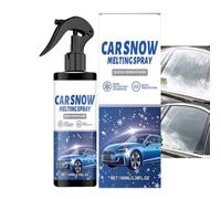 Genérico Ergonomic Deicer Spray - 100 ml Vehicle Snow Melting Agent, Car Windshield Ice Remover,for Trucks RVs Cold Weather Travelers Daily Commute Road Trips Overnight Aparking Fleet Managers