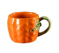Genérico Ergonomic Pumpkin Mug, 380ml Cute Drinking, Cup Autumn Decoration | Novelty Pumpkin Mug Party Birthdays Holiday Thanksgiving Women Men Adults Kid