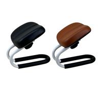 Genérico Ergonomischer Meditationshocker - Verstellbare Höhe Komfort | Rutschfeste Basis,Hochwertiger Stabilität, Metall PU Stuhl Für Yoga, Meditation, Japanischer Niedriger Hocker Zuhause, Tempel,