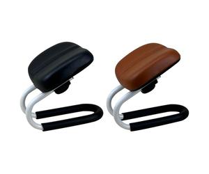 Generico Ergonomischer Meditationshocker - Verstellbare Höhe Komfort | Rutschfeste Basis,Hochwertiger Stabilität, Metall PU Stuhl Für Yoga, Meditation, Japanischer Niedriger Hocker Zuhause, Tempel,