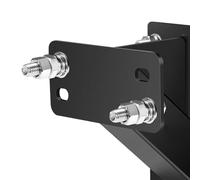 Genérico Ersatzradhalterung für Anhänger - Reifenhalterung Aus Kohlenstoffstahl,Träger Für Reservereifen Für Reisen Abschleppen Beförderung Lagerung Transport Fahrzeug Straßenreise