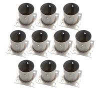 Genérico (es:Soporte para Postes de pérgola, Base de Anclaje de Brida Resistente, Envoltura para Postes de terraza Redondos, Soportes de Columna para barandilla de Porche de Acero Inoxidable, con Tor