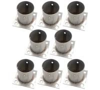 Genérico (es:Soporte para Postes de pérgola, Base de Anclaje de Brida Resistente, Envoltura para Postes de terraza Redondos, Soportes de Columna para barandilla de Porche de Acero Inoxidable, con Tor