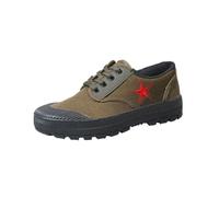 Genérico Escalada Masculina Resistente al Desgaste Entrenamiento Militar Sitio de construcción Protección Laboral liberación de Lienzo de Trabajo de Tierras agrícolas Femeninas (Amarillo,38)
