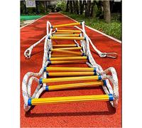 Genérico Escalera de Cuerda de Emergencia, Escalera de Escape contra Incendios de 20 m (65 pies), Escalera de Seguridad Blanda para una evacuación rápida, diseño Duradero y portátil, Ideal para Uso e