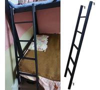 Genérico Escalera para literas de Autocaravana, 40, 47, 53, 57 y 59 Pulgadas de Altura, Escalera metálica Colgante Tipo Loft, Escalera Doble para Dormitorio Universitario, para Biblioteca,