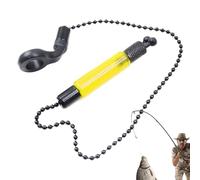 Genérico Escape Indicador de Mordedura - de alarma de cadena de pesca, Percha de varilla portátil, Diseño de detección Sensible | Alarma de pesca de la Eficaz