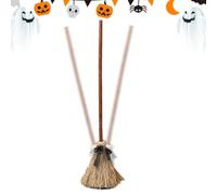 Genérico Escoba De 110 cm Altura Sonido Espeluznante Decoración Halloween