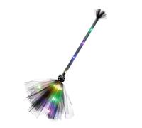 Genérico Escoba De Bruja De Halloween con Luz LED | Escoba De Bruja para Niños Pequeños | Escobas De Bruj/a Iluminadas para Cosplay | Accesorios De Disfraz para Decoración De Fiesta De Halloween