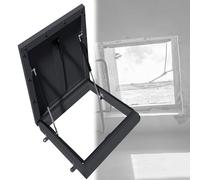 Genérico Escotilla de Acceso al Techo de Acero galvanizado: Puerta de ventilación Segura para Pozo de Registro Comercial y tragaluz de ático (30x34 Pulgadas, 76,2x86,3 cm) para una Seguridad Duradera