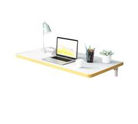 Genérico Escritorio computadora Plegable montado en la Pared,Escritorio Flotante pequeño Que Ahorra Espacio,para Salas Estar, dormitorios Estudio, pasillos(Color 2,100x25cm)