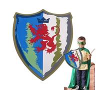 Genérico Escudo de Juguetes de - Escudo de Batalla de Duradero Equipo Protector de Armadura de Juguete para niños | Arma de de Mano, Accesorio de Juego de rol, Juguete de Vestir Medieval,