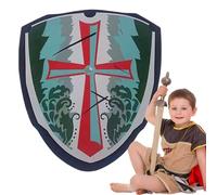 Genérico Escudo de Juguetes de - Escudo de Batalla de Duradero Equipo Protector de Armadura de Juguete para niños | Arma de de Mano, Accesorio de Juego de rol, Juguete de Vestir Medieval,