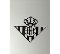 Genérico Escudo R. Betis Pared en Metal- Decoracion Habitacion, Hogar Moderno - Regalos Originales - Acero Negro