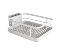 Genérico Escurridor de Platos - Juego de Drenaje de Fregadero con Tabla,Organizador Compacto de Utensilios con Cesta Estante para Encimera del Fregadero Hogar Familiar