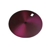 Genérico Esfera de reloj con calendario simple/doble de latón de 28,5mm sin escala, repuesto for reparaciones de accesorios de movimiento Skx007 NH35 4R35 6R15(Purple Single Calen)