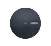 Genérico Esfera de reloj con calendario simple/doble de latón de 28,5mm sin escala, repuesto for reparaciones de accesorios de movimiento Skx007 NH35 4R35 6R15(Black Dual Calendar)