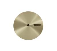 Genérico Esfera de reloj con calendario simple/doble de latón de 28,5mm sin escala, repuesto for reparaciones de accesorios de movimiento Skx007 NH35 4R35 6R15(Gold Dual Calendar)