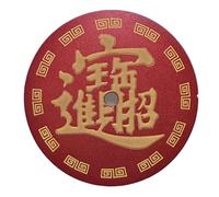 Genérico Esfera de Reloj Luminosa Verde artística Cultura China 29mm Adecuada for Accesorios Mod Movimiento automático NH35/NH36(Color 3)