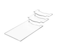 Genérico Espaciador De Pared para Sofá, Antideslizante, 1 Juego, Almohadillas Acrílicas para Sofá, Tapones De Cama Transparentes, Multiusos, para Sofás, Cabecera De Cama, Gabinete, Patas De Muebles