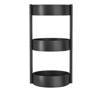 Genérico Especiero - giratoria | Organizador de cocina - Bandeja giratoria de organización - Transparente, para despensa, refrigerador, base antideslizante, almacenamiento en botiquín de baño