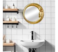 Generico Espejo De Baño - 8.66x8.66 Pulgadas De Tocador Montado En Pared Acrílica | Anti-Fog, HD, Espejo Perr Maquillaje Para Baño, Dormitorio Y Baño, Cocina, Decoración Para Apartamentos