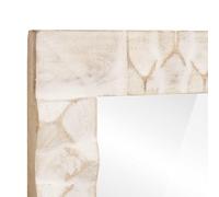 Genérico Espejo de baño con Espejo Acabado de Lavado 50 x 70 x 3 cm,Conjuntos de Muebles,Muebles de baño-4017895