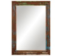 Genérico Espejo de baño Madera Maciza de Acacia y Vidrio 50x70 cm,Conjuntos de Muebles,Muebles de baño-377593