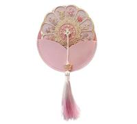 Genérico Espejo de Bolsillo | Artículos De Maquillaje con Diseño Floral - Espejo De Mano Portátil | para Niñas, Mujeres, Novias, Estudiantes, Viajeras y Actividades Nocturnas al Aire Libre