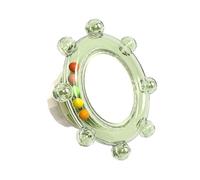 Genérico Espejo de Jaula para pájaros, Juguetes interactivos giratorios, Espejo de Jaula para Jugar, interacción Social, Masticar, Loro, Agapornis, Conure, cacatúa