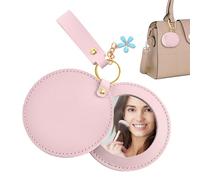 Genérico Espejo De Viaje Portátil: Espejo De Maquillaje De Viaje, Portátil Compacto A La para Bolso, Mochila O Viajes Mujeres Y Niñas, Cosméticos, Estilismo, Uso En Exteriores Y